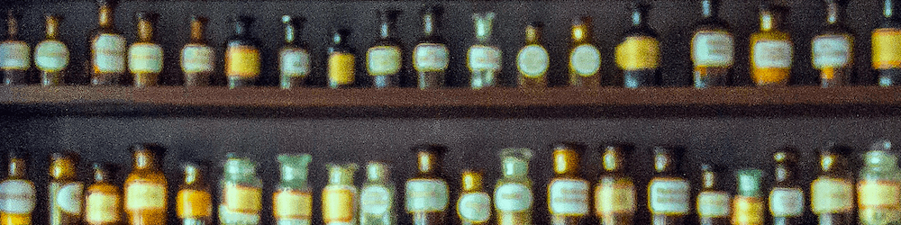 Store shelf of commoditized products